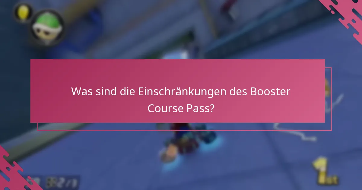 Was sind die Vorteile des Beantragens des Booster Course Pass?
