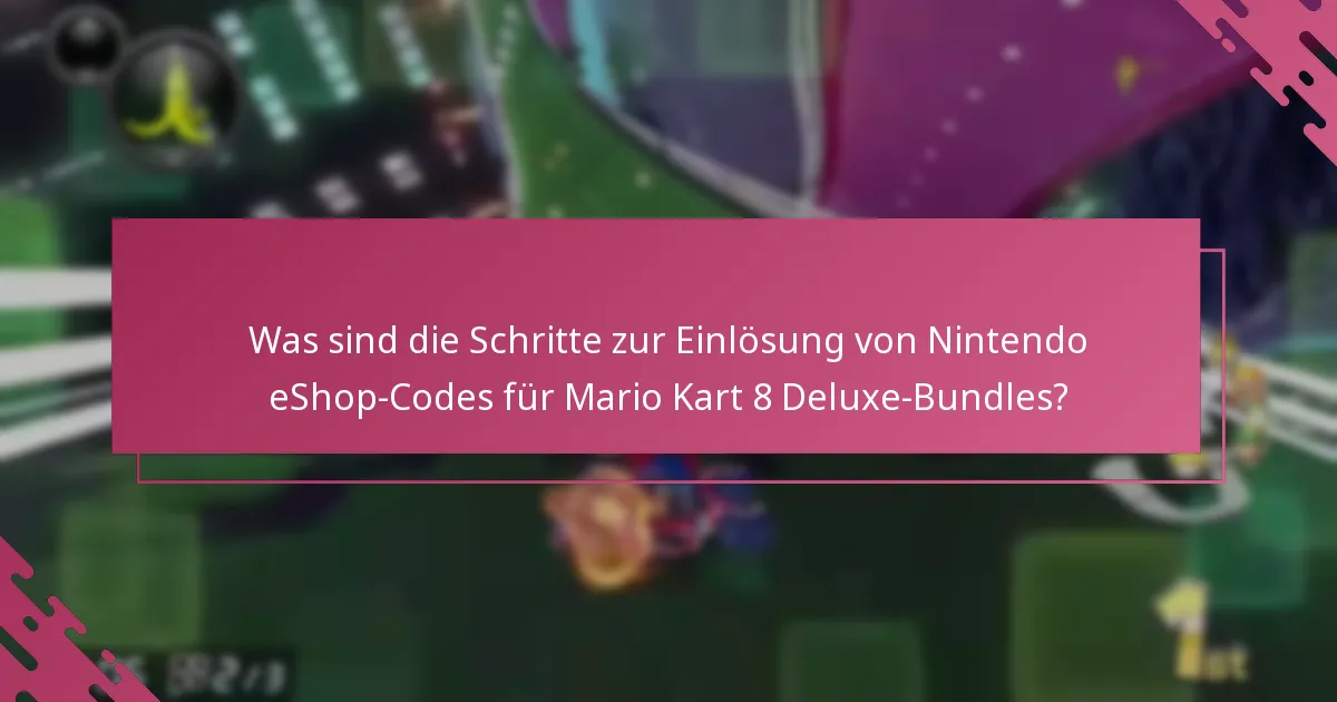 Was sind die Einschränkungen von Nintendo eShop-Codes für Bundles?