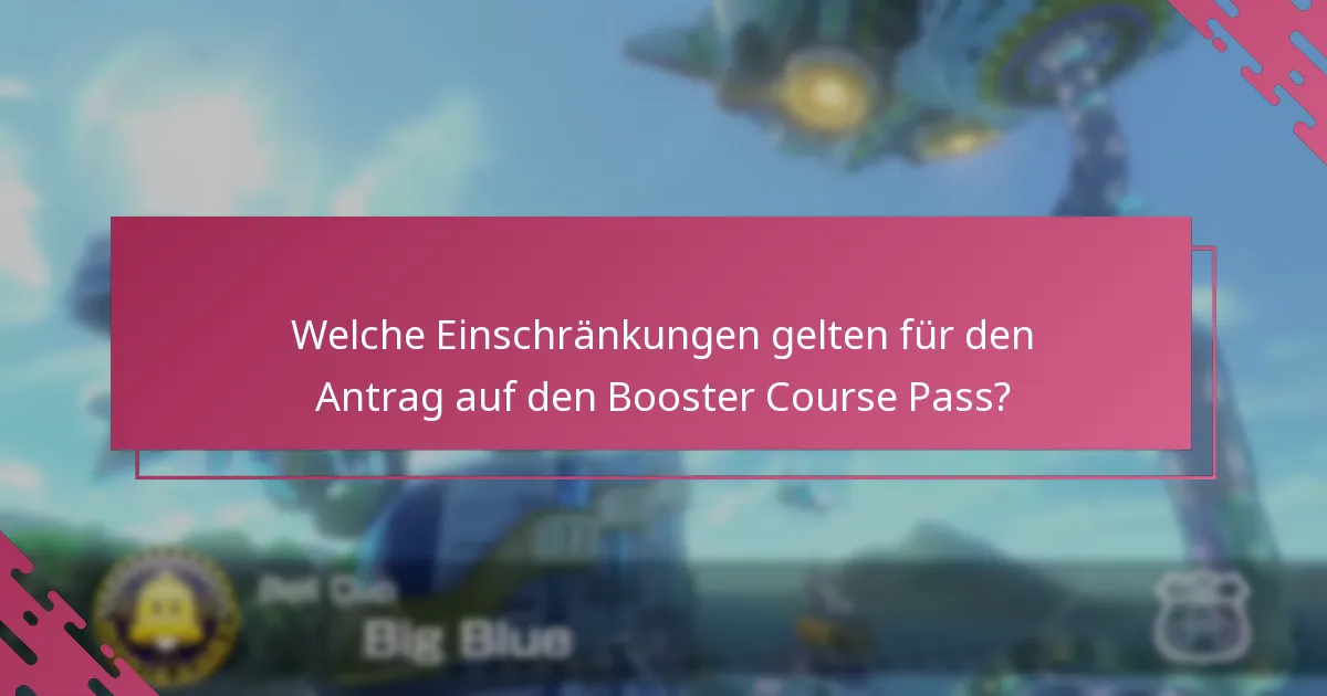 Was sind häufige Fragen zum Antrag auf den Booster Course Pass?