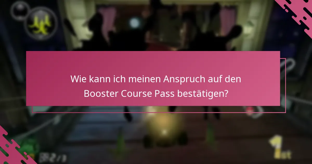 Welche E-Mail sollte ich für meine Bestätigung des Booster Course Pass erwarten?